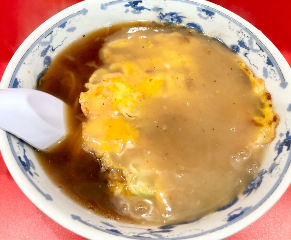 「天津麺　750円」@中華料理 萬福の写真