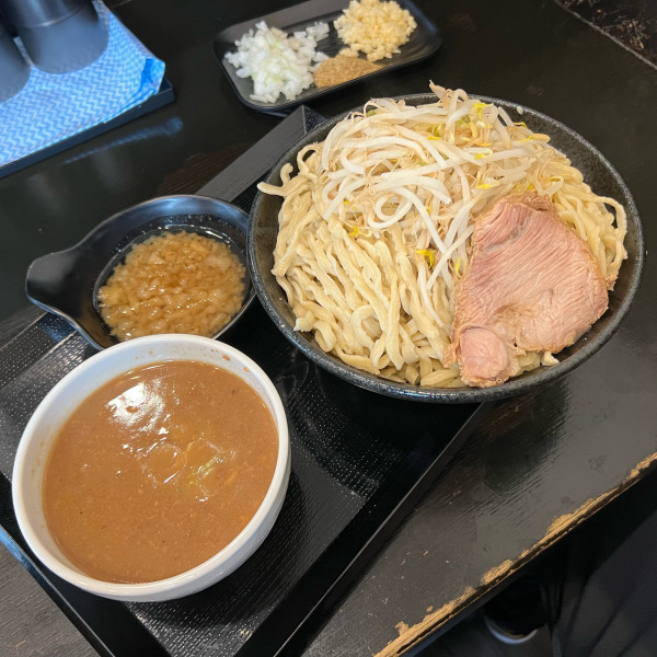 「極どろつけ大（600g）」@つけ麺 どでんの写真
