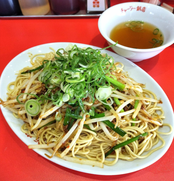 「汁なし台湾＋半にんにくチャーハン 1000円」@チャーラー飯店 半田店の写真