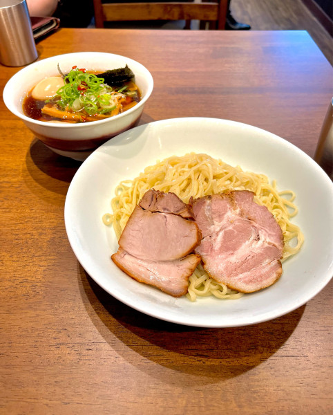 「特製醤油つけ麺」@らぁ麺 すぎ本の写真