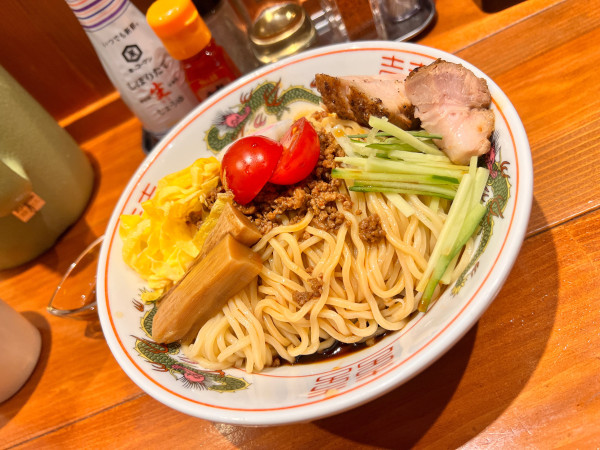 「【月夜限定】アールグレイの冷やし中華」@麺屋 真心の写真