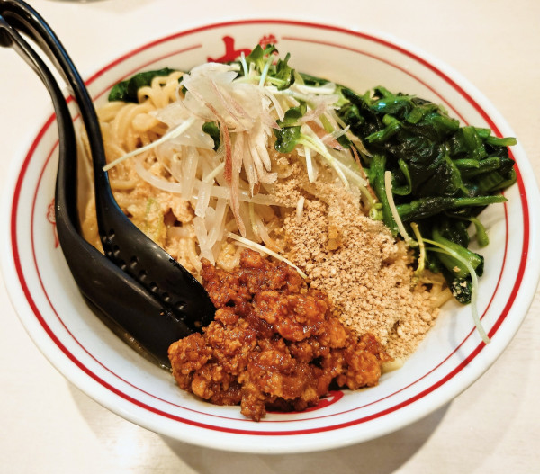 「限定　冷冷タンタン＋ほうれん草＋大盛」@蒙古タンメン 中本 高田馬場店の写真
