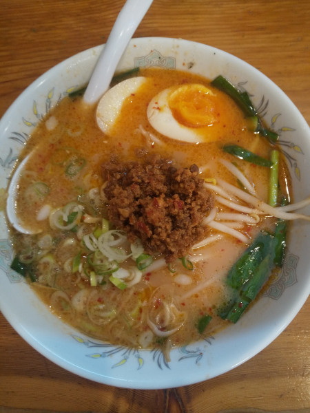 「台湾豚骨らーめん（味玉付き）」@らーめん縁屋 犬山店の写真