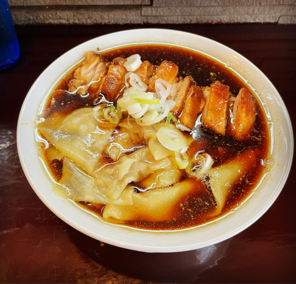 「ワンタンチャーシュウメン」@手打ち 陰日向の写真