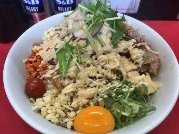 「冷やしまぜそば」@用心棒 本号の写真