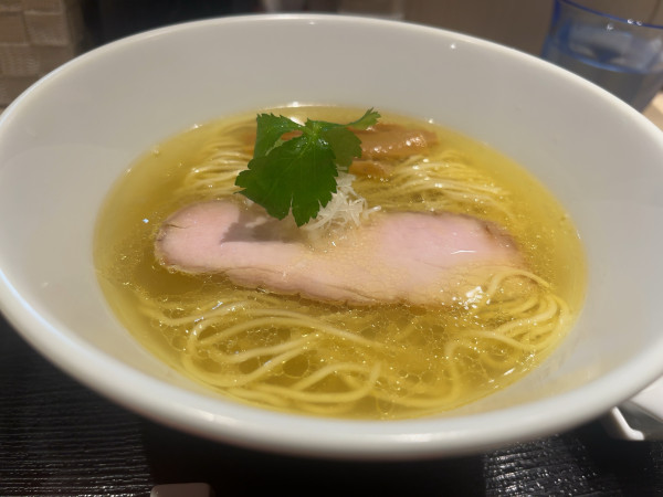 「地鶏中華そば(塩)」@中華そば なかはらの写真