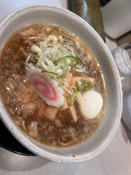 「限定A 背脂煮干しラーメン　味玉トッピング」@NOODLE STUDIO STORYの写真