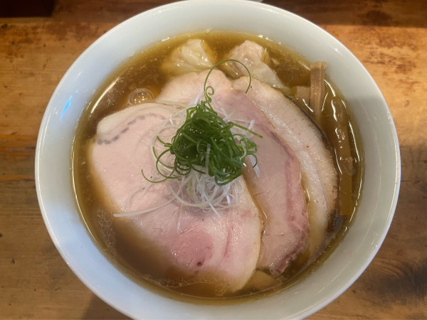 「特製煮干しそば」@中華そば しば田の写真