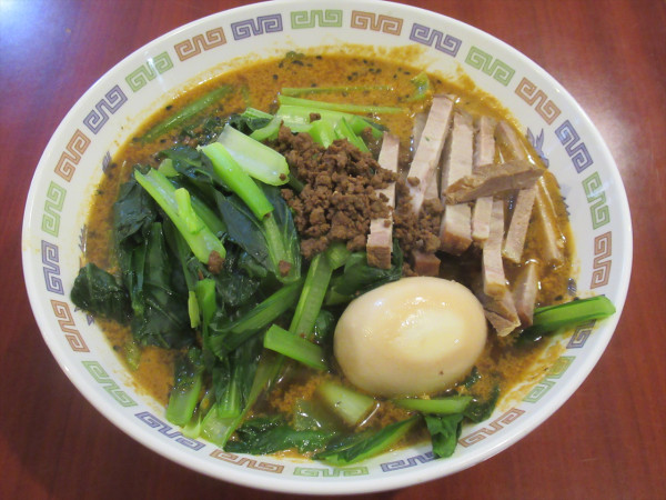 「黒ゴマタンタンメン（880円）」@餃子 天福居の写真