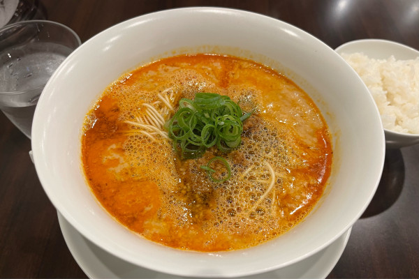 「担担麺+ご飯」@創作麺工房 鳴龍の写真
