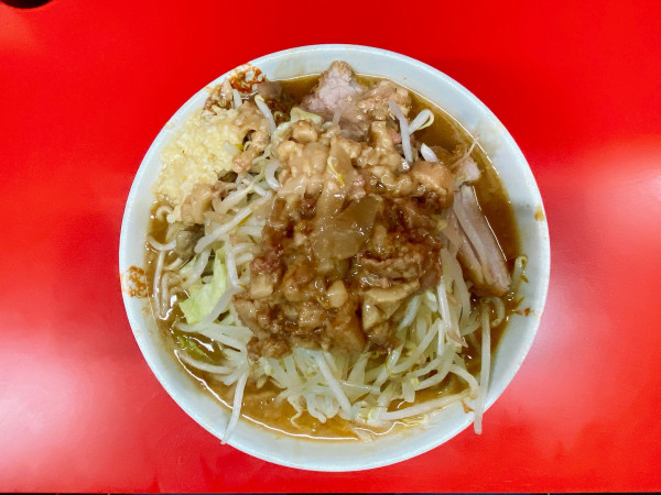 「小ラーメン:850円」@ラーメン二郎 一橋学園店の写真