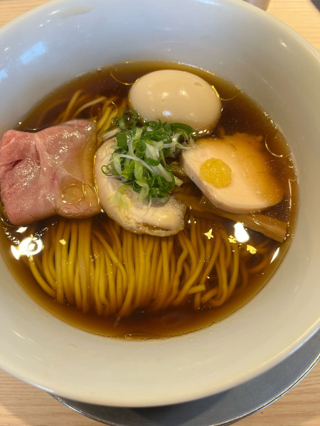 「味玉中華そば」@麺道 麒麟児の写真