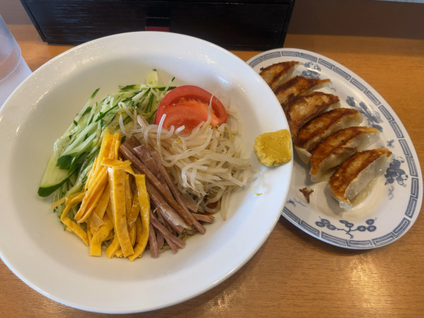 「冷麺（710円）」@大阪王 長吉長原店の写真