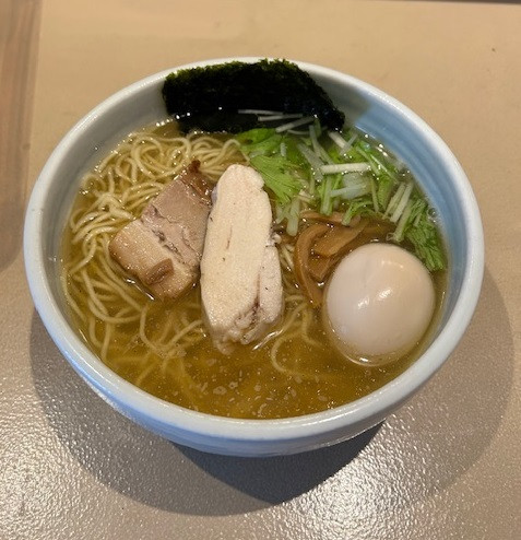 「塩ら～めん 850円＋味玉 130円。」@麺屋 江武里の写真