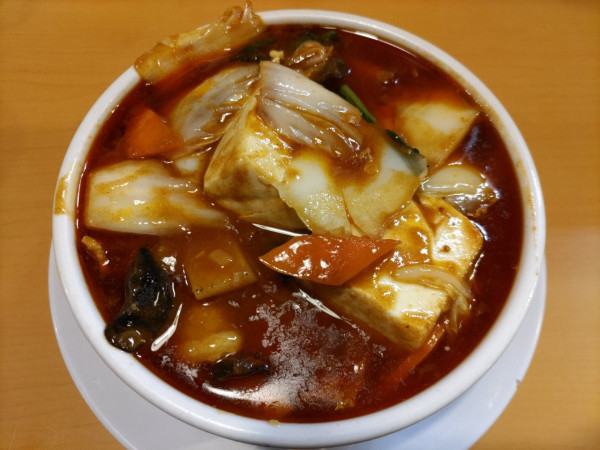 「天心激辛ラーメン」@天心ラーメン 日暮里店の写真