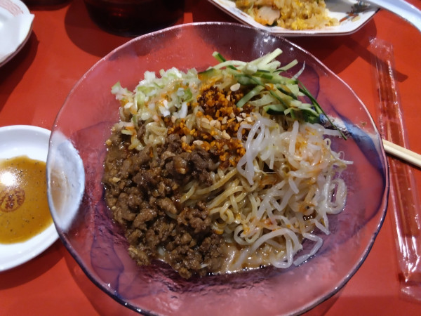 「夏季限定『胡麻どろ冷やし担担麺』税込890円」@大阪王将 松戸西口店の写真