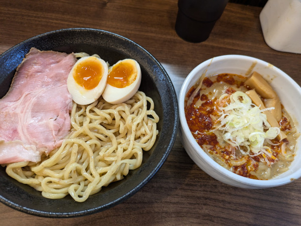 「辛味噌つけ麺中盛り」@麺処 となみの写真