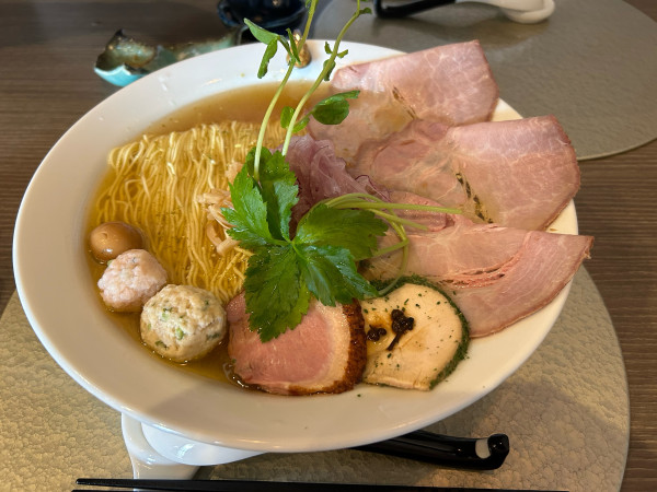 「山椒塩そば大盛り 1,800円」@支那蕎麦 大丸の写真