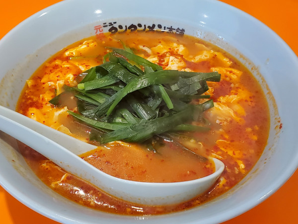 「タンタンメン・中辛+ニラ」@元祖ニュータンタンメン本舗 川崎大師店の写真