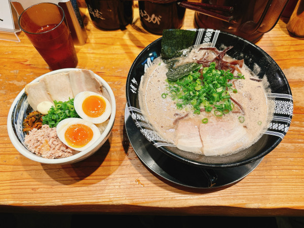 「Bセット」@博多一双 祇園店の写真