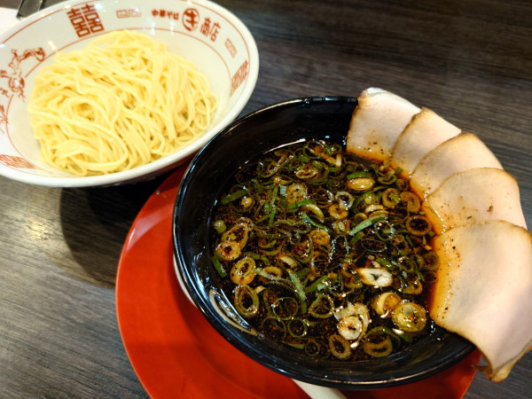 「松本ブラックつけそば(980円)」@中華そば マルキ商店の写真