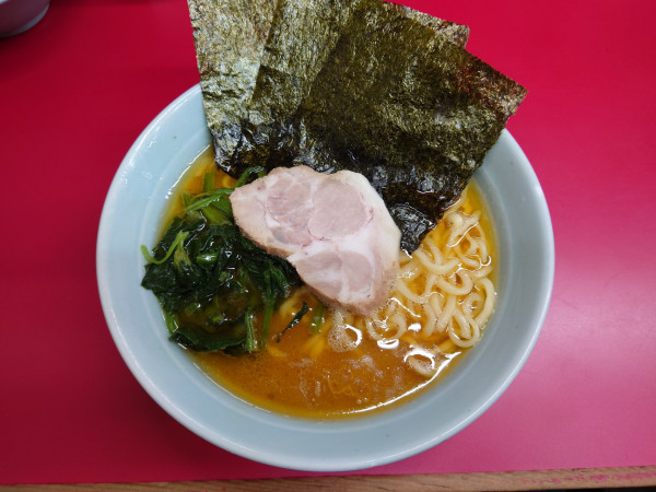 「醤油ラーメン￥850＋ライスサービス」@家系らーめん 武将家の写真