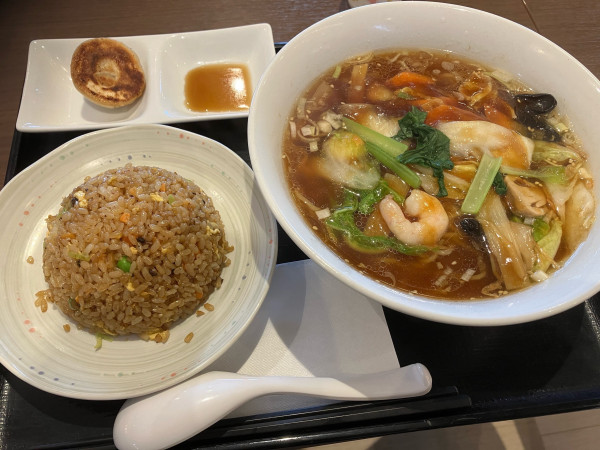 「五目ラーメン　半チャー　サービス券」@中国料理 樓外樓 イオンモールつくば店の写真