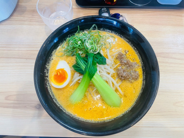 「よくばり坦々麺@880円」@麺八担2麺の写真