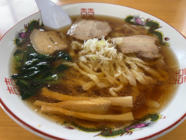 「手打ちラーメン」@古川農園の写真