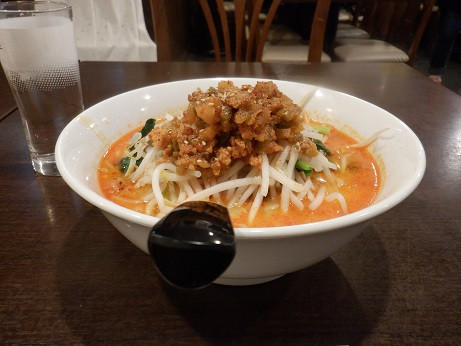 「ピリッと辛い担担麺」@中国料理 瑩瑩の写真