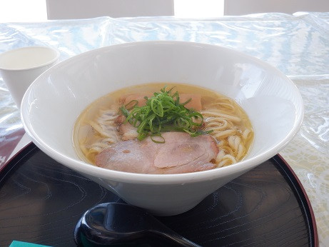 「鶏塩らぁめん」@麺処 青野 ちちぶ道の駅店の写真