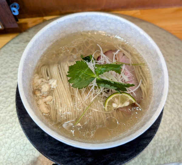 「塩中華蕎麦 950円」@中華蕎麦 鳴神食堂の写真