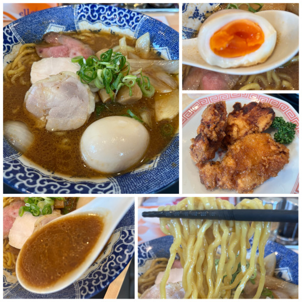「味玉濃厚味噌ラーメン 1100円 サービス無料クーポン唐揚げ」@トリコ食堂の写真