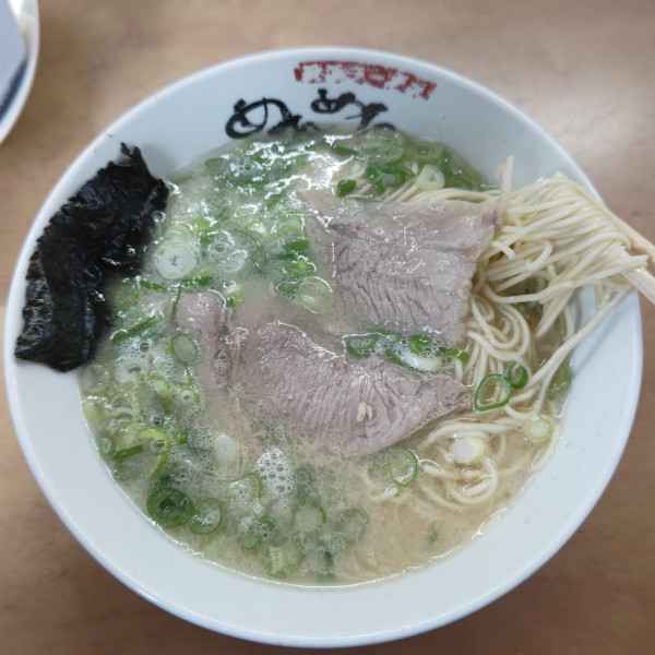 「半チャーハンセット(980円)」@長浜ラーメン めんめんの写真