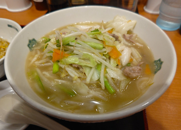 「タンメン」@日高屋 船堀南口店の写真