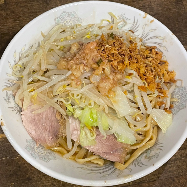 「らーめん 麺300g、豚2枚 1,000円」@ぶたけん。2ndの写真