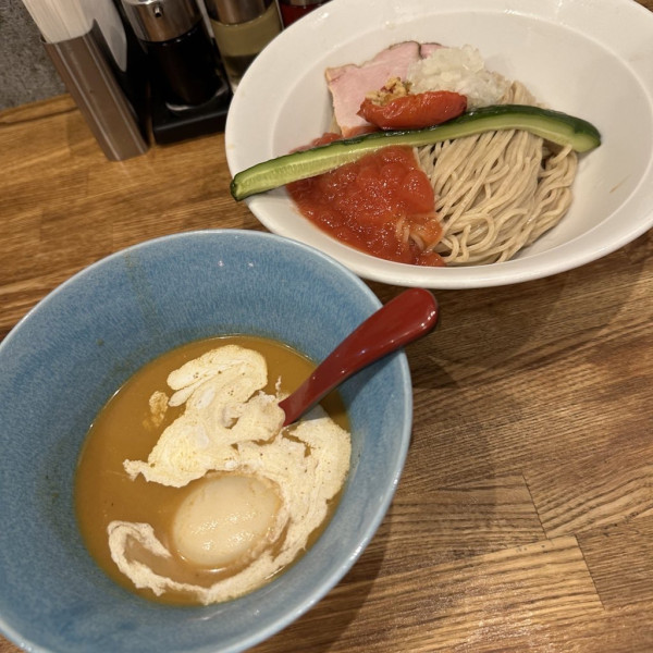 「シーフードカレー冷やしつけそば」@麺処 青野の写真