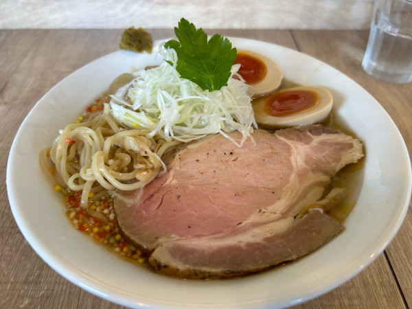 「【限定】冷し汐らぁめん1180円」@らぁめん蓮華の写真