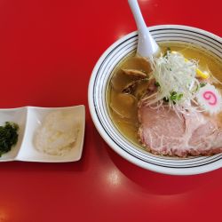 冷やし貝出汁ラーメン