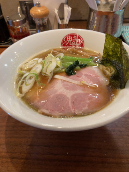 「魁花らーめん　950円」@天然魳煮干だしらーめん創房 魁花の写真