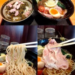 期間限定『鶏スープジュレ冷やしラーメン(¥1100)』