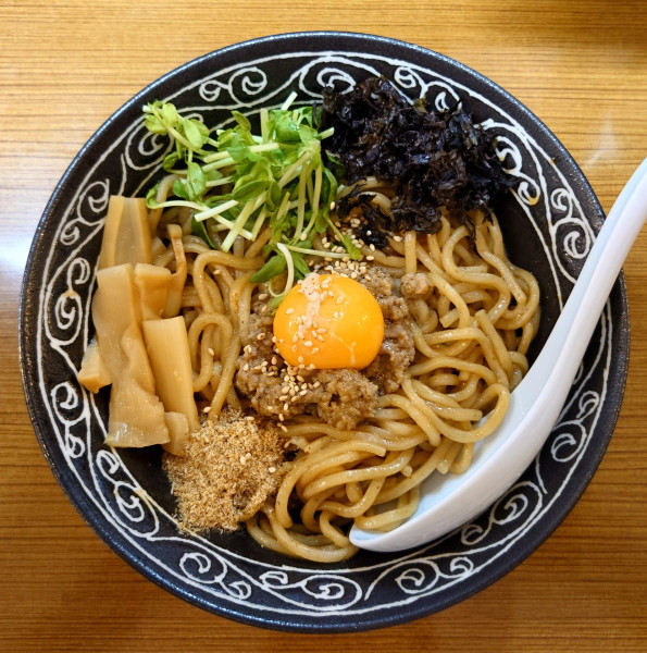 「まぜそば(900円)」@麺州 竹中の写真
