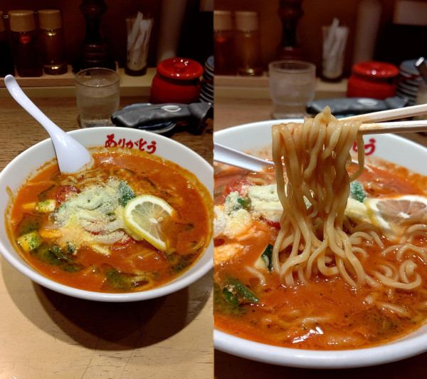 「『とまととんこつ(¥1100)』」@野方ホープ 中野店の写真