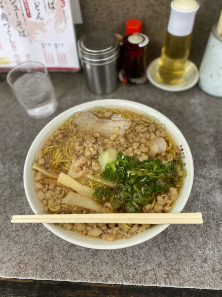 「中華そば大盛脂マシマシニンニクトッピング」@つたふじ 福山支店の写真