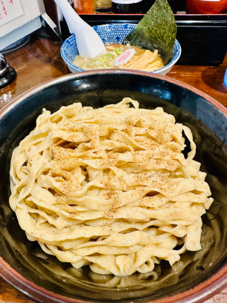 「メンマつけ麺【1050円】」@つけ麺 紅葉の写真