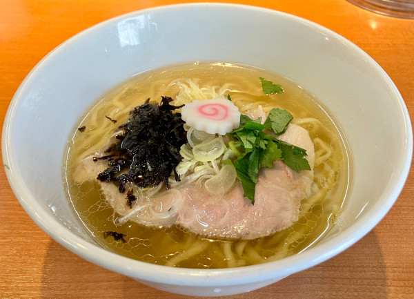 「生姜中華そば (+所沢醤油ジャンク和え玉)」@㐂九八 ～garage～の写真