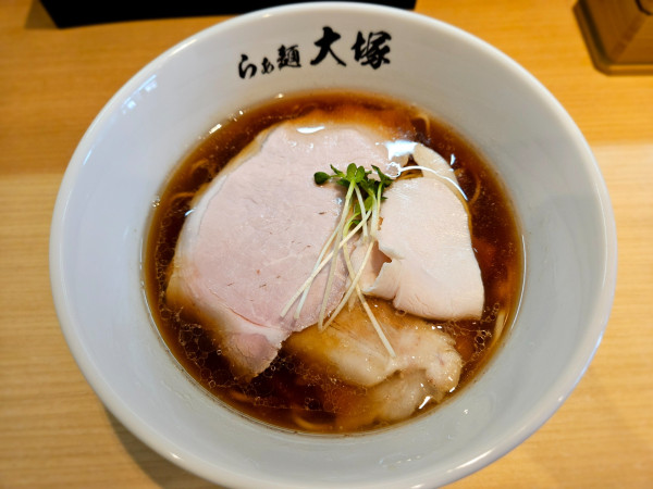 「醤油らぁ麺」@らぁ麺大塚の写真