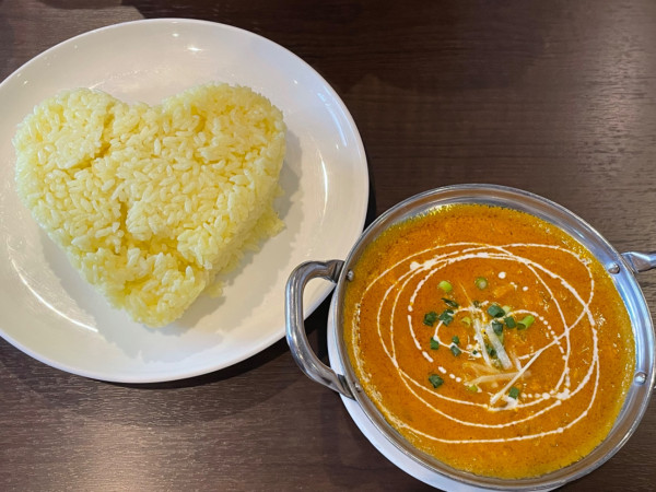 「ディナーセット　マッシュルームキーマ」@カリーゾーン 本店の写真