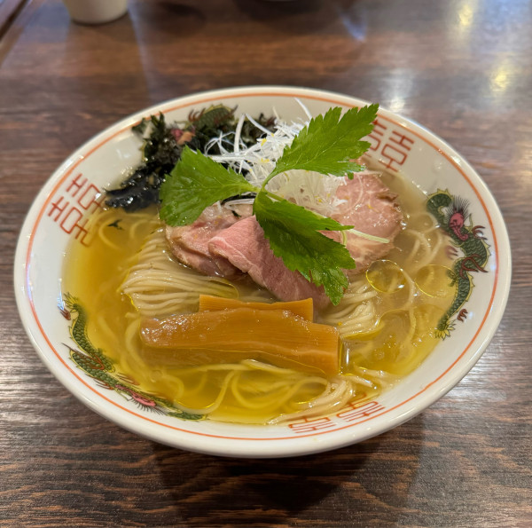 「【限定】真鯛と貝の冷たい塩そば」@麺屋 真心の写真