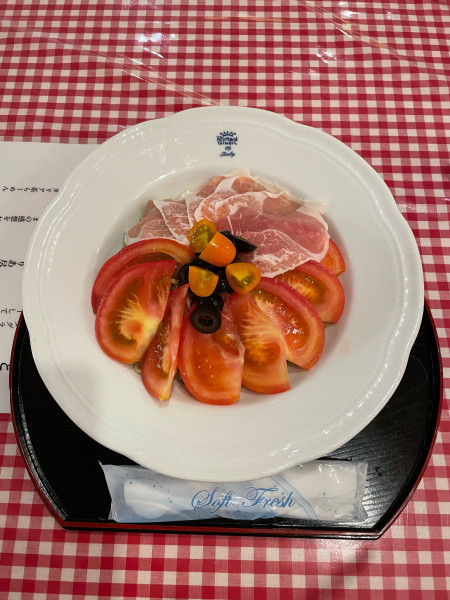 「冷やしイタリアンバジル(1350円)期間限定」@Lunaの世界の写真